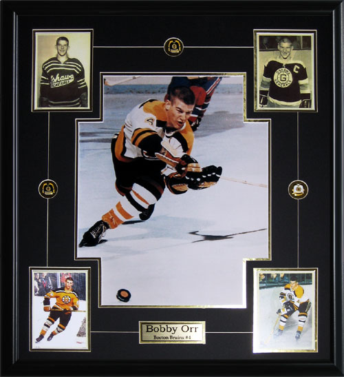 Bobby Orr Boston Bruins Oshawa Generals 16x20 4 Photographs Hockey Frame