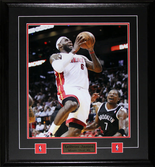 Lebron James Miami Heat 16x20 Basketball Memorabilia Collector Frame