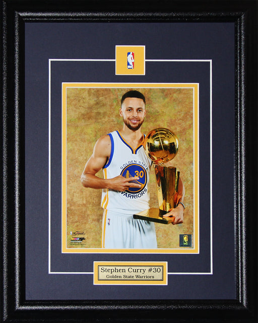 Steph Curry Golden State Warriors 2017 Championship 8x10 Basketball Frame