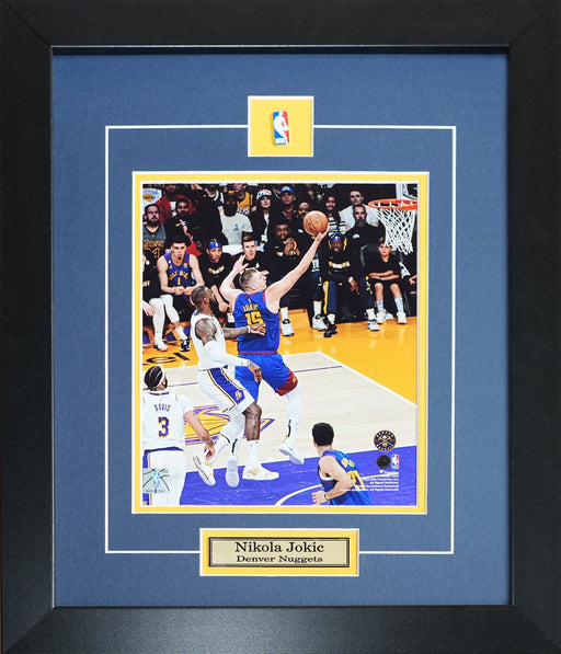 Nikola Jokic Denver Nuggets Basketball 8x10 Memorabilia Collector Frame