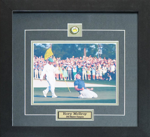 Rory McilRoy PGA 2025 Masters Champion Golf 8x10 Sports Memorabilia Collector Frame