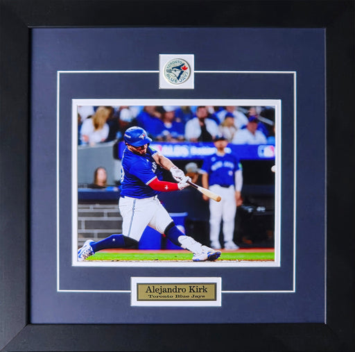 Alejandro Kirk Toronto Blue Jays 8x10 Sports Memorabilia Collector Frame