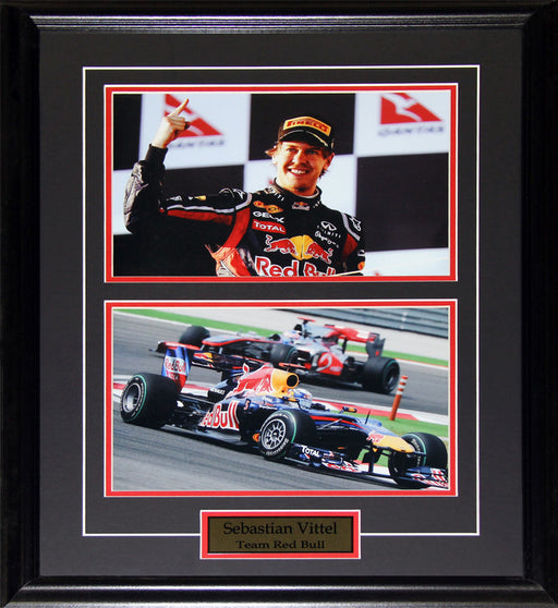 Sebastien Vittel Team Redbull Formula 1 Auto Motorsport Racing Driver 2 Photo Frame