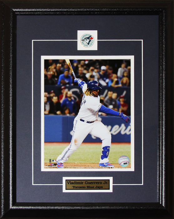 Vladimir Guerrero Jr. Toronto Blue Jays Baseball Memorabilia 8x10 Frame (Swing Shot)
