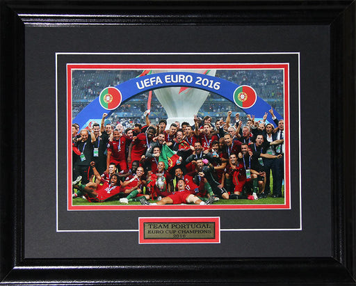 2016 Team Portugal UEFA European Cup Champions Soccer Football 8x12 Frame