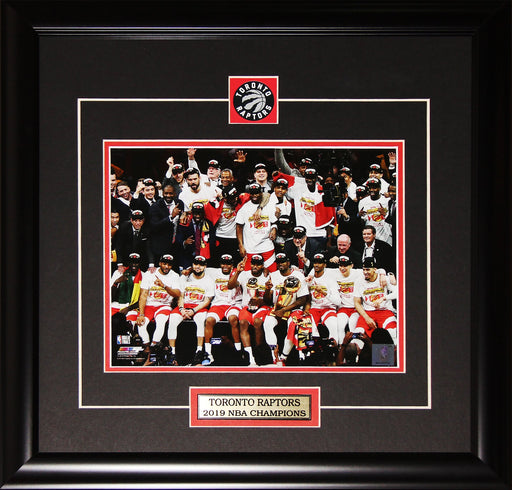 Toronto Raptors 2019 Finals Championship 8x10 Memorabilia Collector Frame (Sitting)