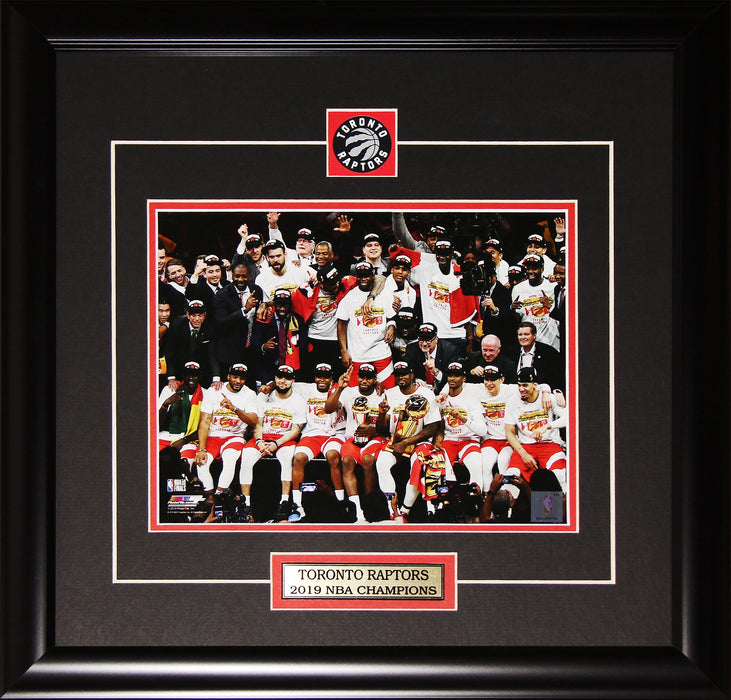 Toronto Raptors 2019 Finals Championship 8x10 Memorabilia Collector Frame (Sitting)
