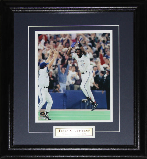 Joe Carter Toronto Blue Jays 8x10 Baseball Memorabilia Collector Frame