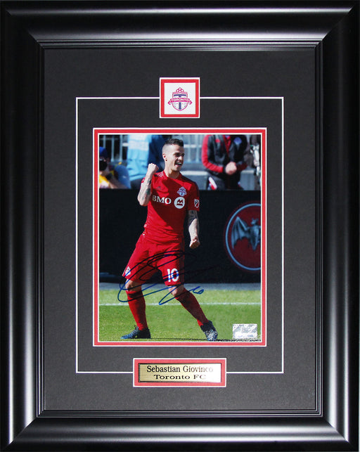 Sebastian Giovinco Toronto FC Football Soccer Signed 8x10 Collector Frame