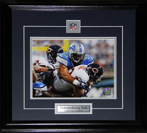 Ndamukong Suh Detroit Lions 8x10 Football Memorabilia Collector Frame