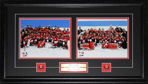 2014 Team Canada Men & Women Gold Medal Winter Olympics Sochi 2 Photo Frame