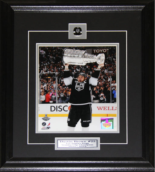 Dustin Brown Los Angeles Kings Stanley Cup 8x10 Hockey Collector Frame
