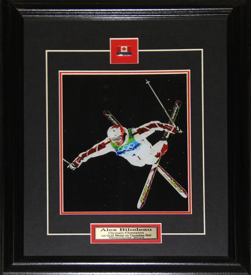 Alex Bilodeau 2010 Team Canada Vancouver Winter Olympics 8x10 Collector Frame