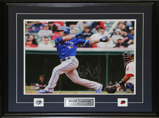 Brett Lawrie Toronto Blue Jays 16x20 Signed Baseball Collector Frame