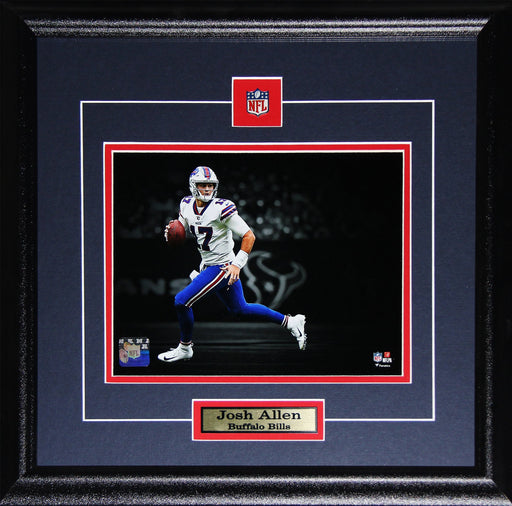 Josh Allen Buffalo Bills Football Sports Memorabilia Collector 8x10 Frame