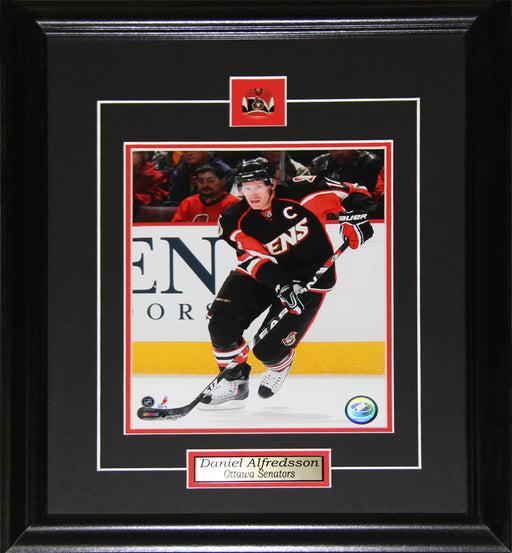Daniel Alfredsson Ottawa Senators 8x10 Hockey Memorabilia Collector Frame