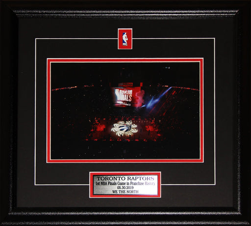 Toronto Raptors 2019 Finals Game 1 1st Game 8x12 Memorabilia Collector Frame
