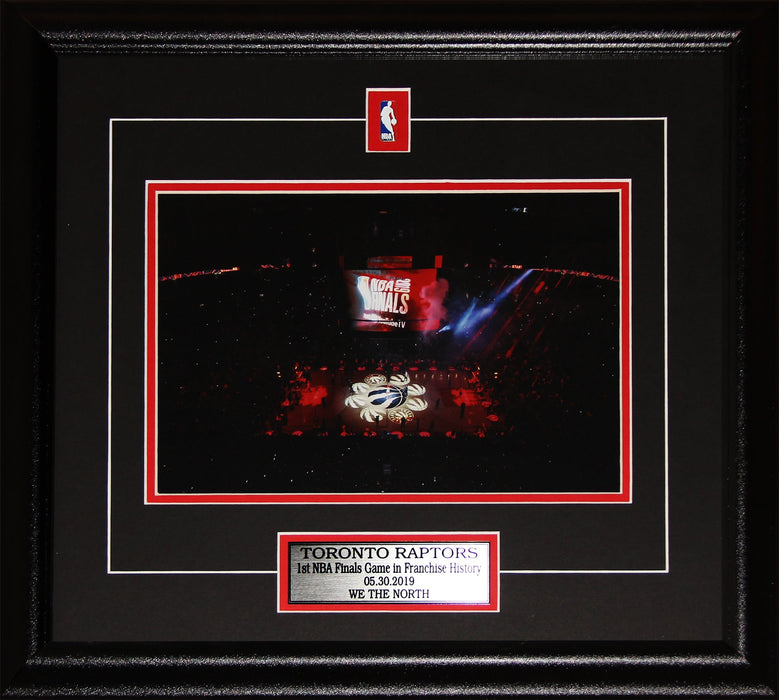 Toronto Raptors 2019 Finals Game 1 1st Game 8x12 Memorabilia Collector Frame