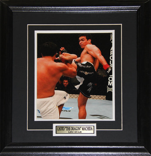 Lyoto The Dragon Machida UFC MMA Mixed Martial Arts 8x10 Collector Frame