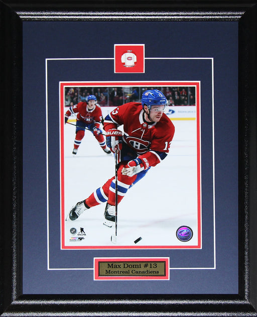 Max Domi Montreal Canadiens Hockey Sports Memorabilia 8x10 Collector Frame