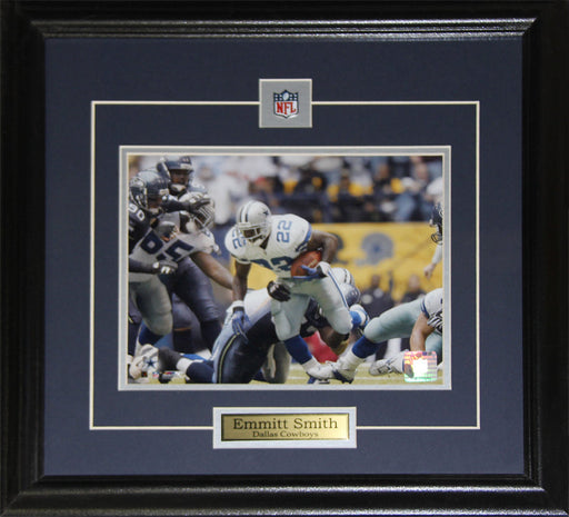 Emmitt Smith Dallas Cowboys 8x10 Football Memorabilia Collector Frame