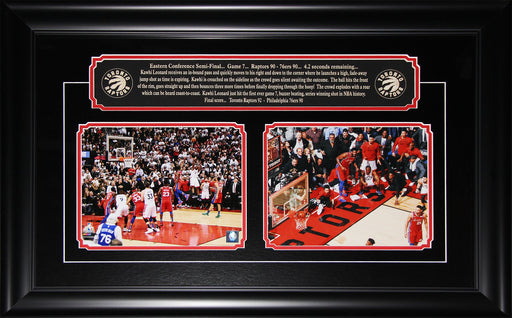 Kawhi Leonard Toronto Raptors 2019 Eastern Conference Semi Finals Game 7 Buzzer Beater 2 Photograph Frame