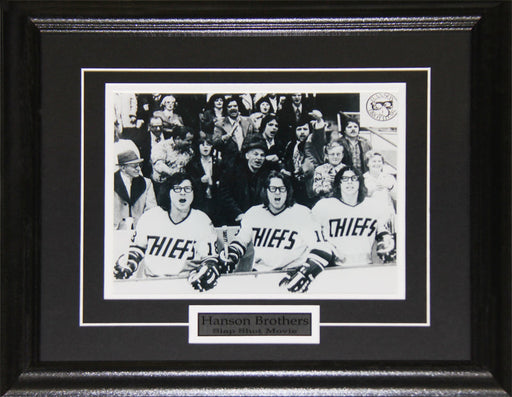 Hanson Brothers Slap Shot 8x10 Memorabilia Collector Frame