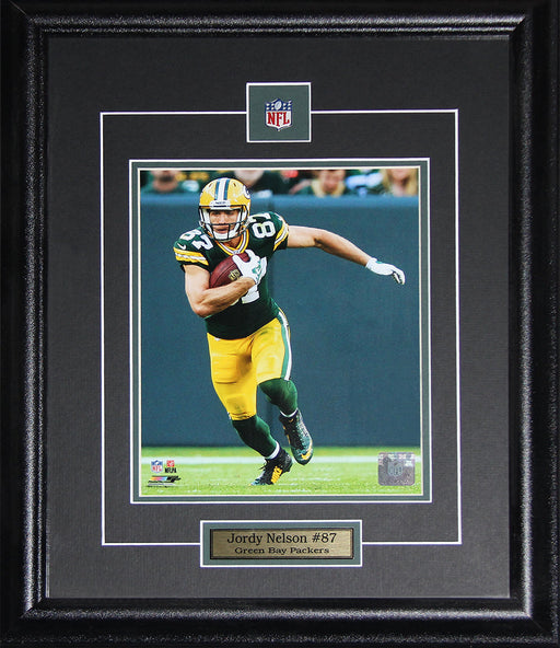 Jordy Nelson Green Bay Packers 8x10 Football Memorabilia Collector Frame