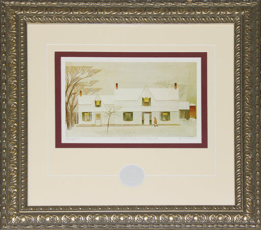 Fresh Snow, Watertown 1957 by Alfred Joseph A. J. Casson  Canadian Art Print Frame