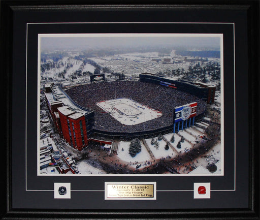2014 Winter Classic Ann Arbour Stadium Big House 16x20 Hockey Frame