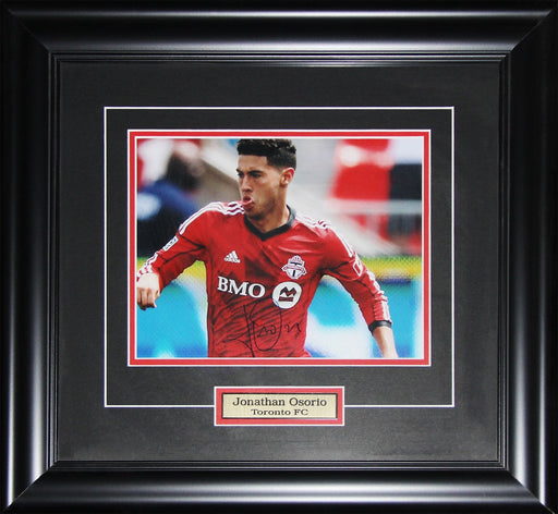 Jonathan Osorio Toronto FC Signed Soccer Football 8x10 Collector Frame