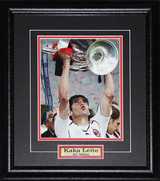 Kaka Leite A.C. Milan Italy Serie A League Soccer Football 8x10 Collector Frame