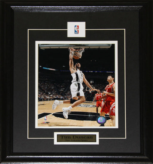 Tim Duncan San Antonio Spurs 8x10 Basketball Memorabilia Collector Frame