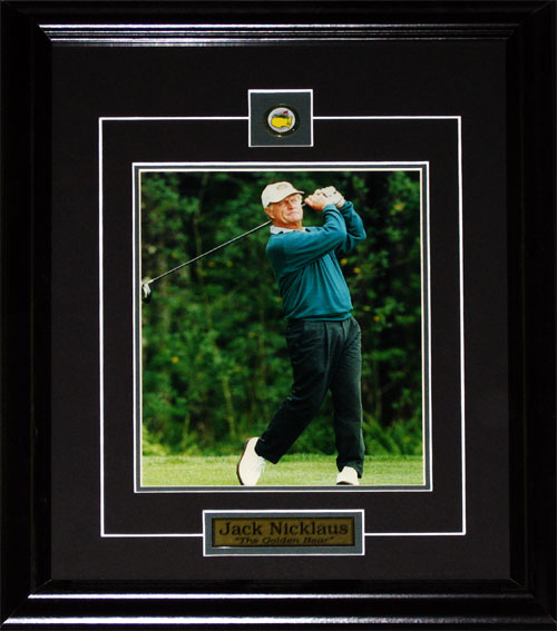 Jack Nicklaus The Bear PGA Golf Legend 8x10 Collector Frame