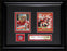 Joe Montana San Francisco 49ers 2 Card Football Memorabilia Collector Frame