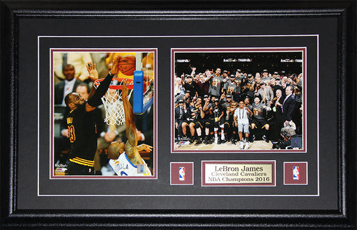 Lebron James 2016 Cleveland Cavaliers Champions 2 Photograph Basketball Frame
