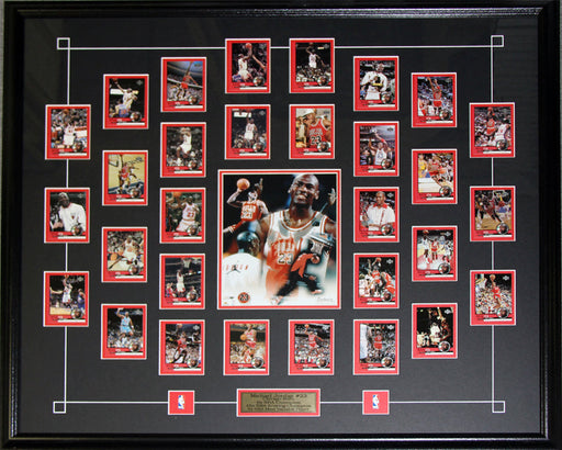 Michael Jordan Upper Deck Tribute Card set Basketball Collector Frame