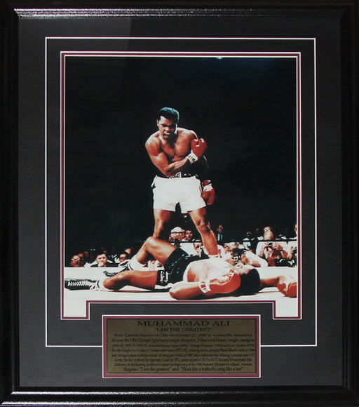 Muhammad Ali "I Am The Greatest" 16x20 boxing Memorabilia Collector Frame