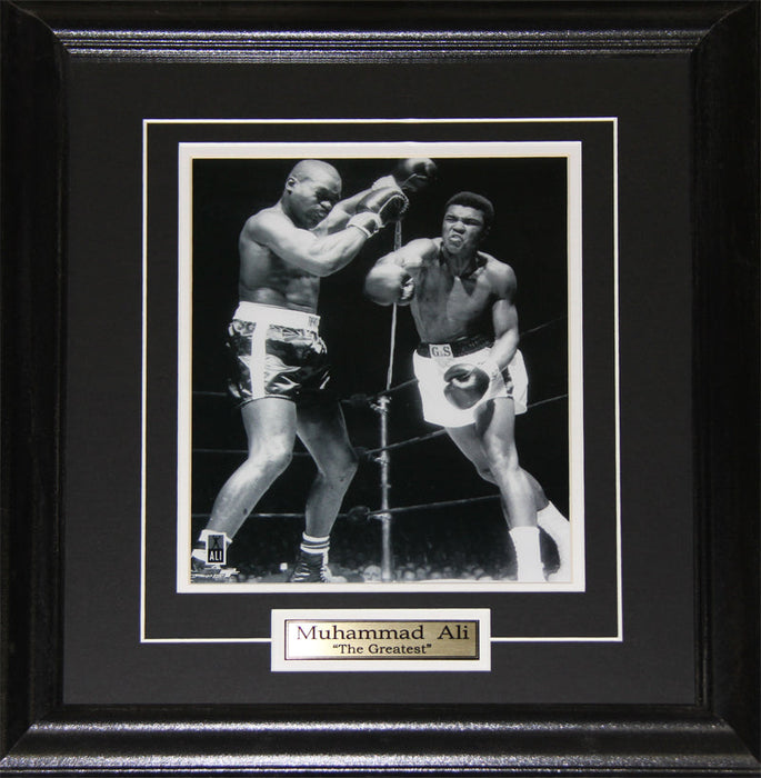 Muhammad Ali Black & White 8x10 Boxing Memorabilia Collector Frame
