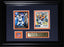 Peyton Manning Denver Broncos 2 Card Football Memorabilia Collector Frame