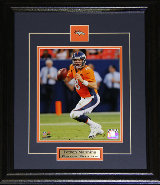 Peyton Manning Denver Broncos 8x10 Football Memorabilia Collector Frame