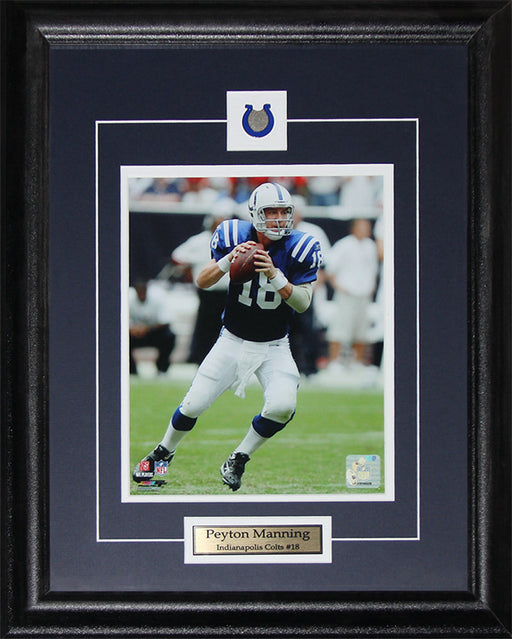 Peyton Manning Indianapolis Colts 8x10 Football Memorabilia Collector Frame