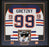 Wayne Gretzky Edmonton Oilers Signed Jersey Hockey Collector Frame (White)