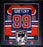 Wayne Gretzky Edmonton Oilers Signed Jersey Hockey Frame (blue and orange)