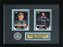 Lewis Hamilton Team Mercedes F1 Formula 1 Racing 2 Card Sports Memorabilia Collector Frame