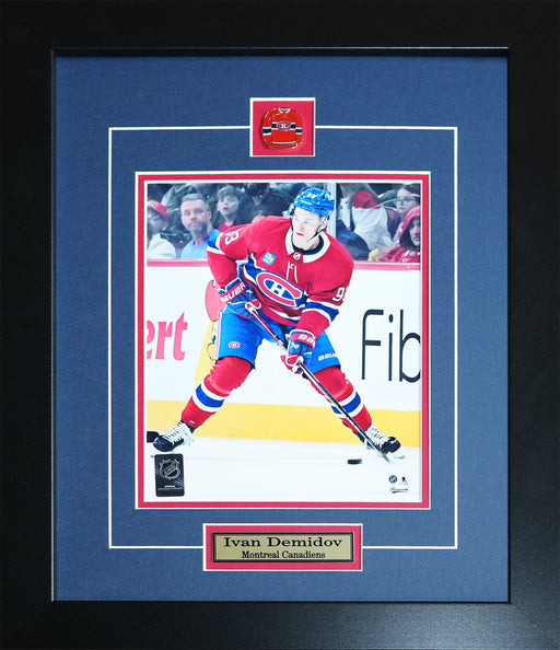 Ivan Demidov Montreal Canadiens Hockey 8x10 Sports Memorabilia Collector Frame (Vertical)