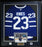 Matthew Knies Toronto Maple Leafs Signed Hockey Jersey Sports Memorabilia Collector Frame (Blue)