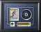 Wendel Clark Toronto Maple Leafs Signed Puck with Card Memorabilia Collector Frame