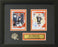 Joe Burrow Cincinatti Bengals 2 Card Football Sports Memorabilia Collector Frame