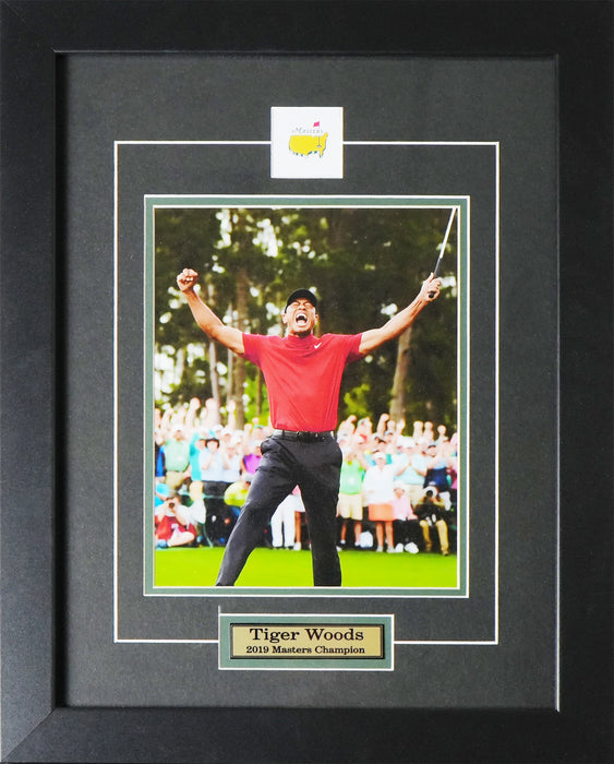 Tigers Woods PGA 2019 Championship 8x10 Golf Sports Memorabilia Collector Frame (Vertical Action)